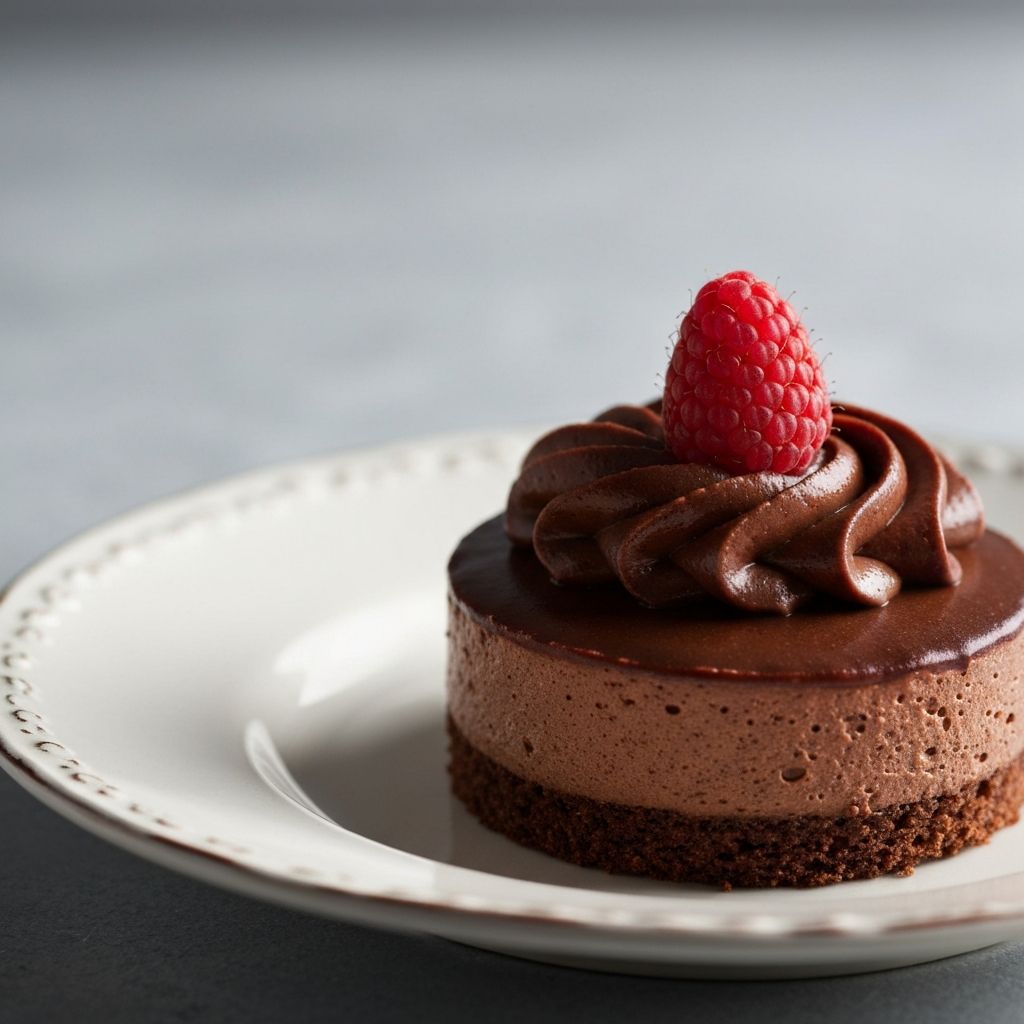 Dessert presentation